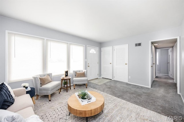 508 Joy Dr, Ofallon, IL 62269 - living area featuring baseboards and carpet