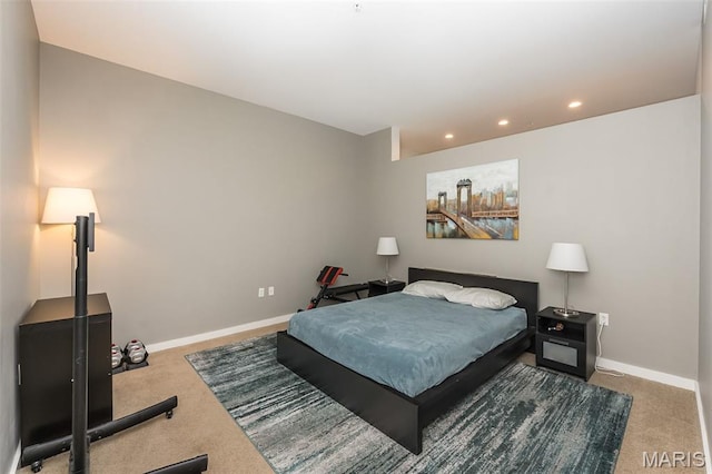 9 N Euclid Ave Unit 509, Saint Louis, MO 63108 - bedroom featuring carpet and recessed lighting