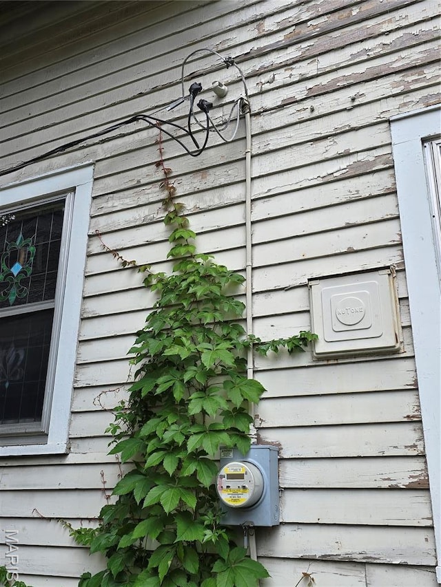 8108 Saint Charles Rock Rd, Saint Louis, MO 63114 - exterior view of electric meter
