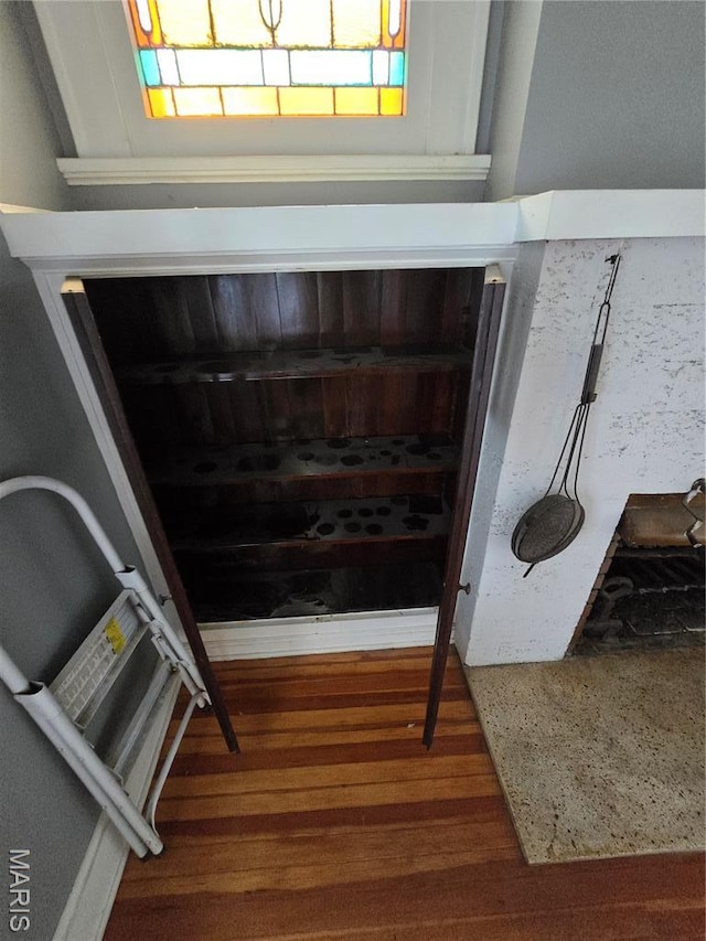 8108 Saint Charles Rock Rd, Saint Louis, MO 63114 - detailed view of wood finished floors