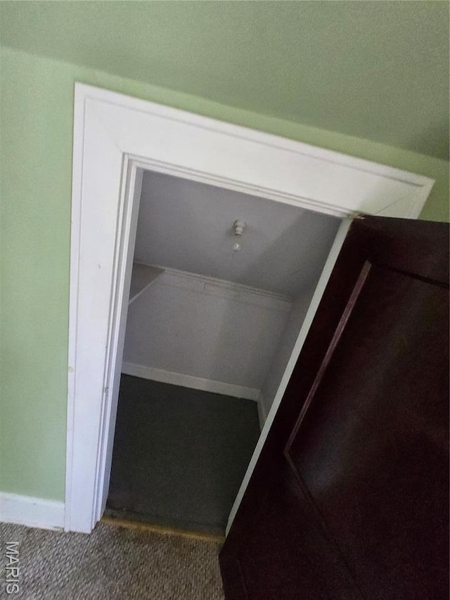 8108 Saint Charles Rock Rd, Saint Louis, MO 63114 - detailed view of carpet flooring and baseboards