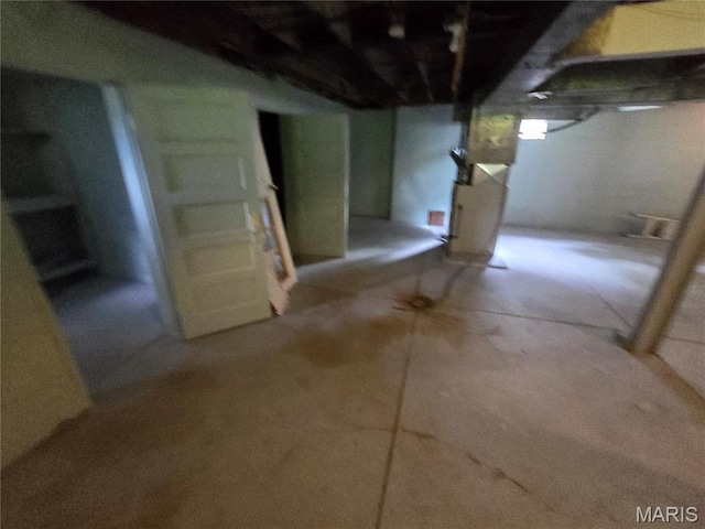 8108 Saint Charles Rock Rd, Saint Louis, MO 63114 - view of unfinished below grade area