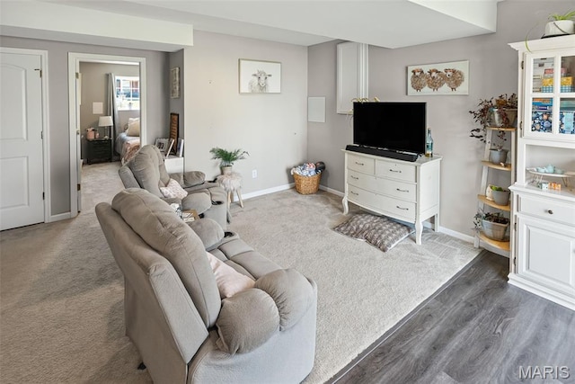101 Shiloh Ridge Dr, Shiloh, IL 62221 - living area with wood finished floors and carpet flooring