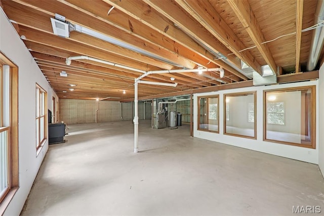 67 High Trails Dr, Eureka, MO 63025 - unfinished below grade area with a water softener system