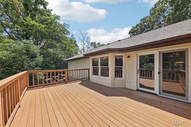 67 High Trails Dr, Eureka, MO 63025 - view of wooden deck
