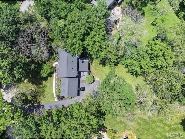 1855 Grassy Ridge Rd, Kirkwood, MO 63122 - aerial view of property's location