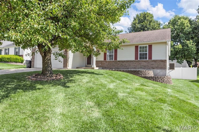 182 Cherrywood Parc Dr, Ofallon, MO 63368 - view of front of house featuring brick siding, concrete driveway, and a garage