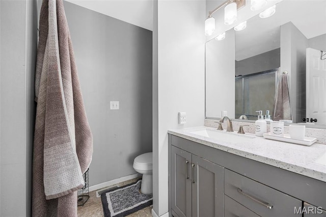 182 Cherrywood Parc Dr, Ofallon, MO 63368 - bathroom with vanity and a stall shower