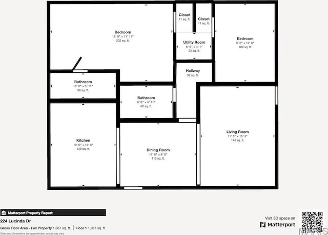 224 Lucinda Dr, Fairview Heights, IL 62208 - view of room layout