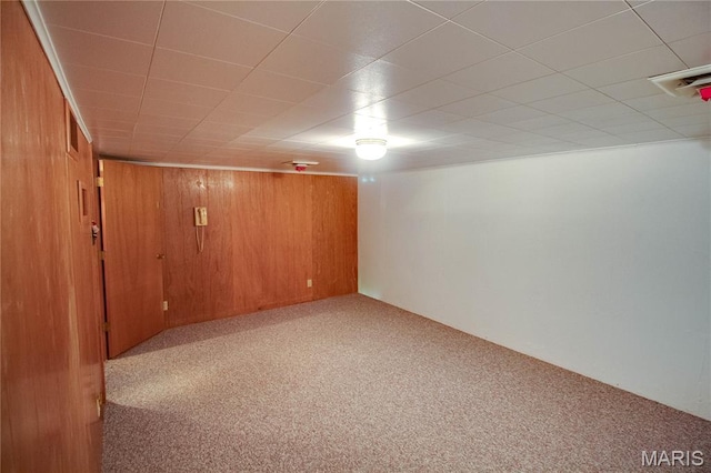 971 Cedar Dr, Wood River, IL 62095 - finished basement featuring carpet flooring
