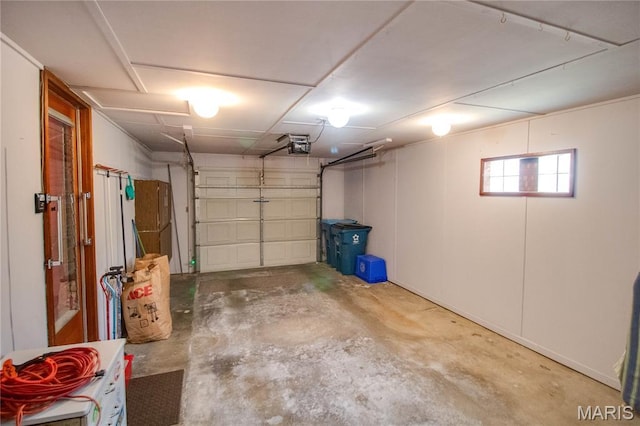 971 Cedar Dr, Wood River, IL 62095 - garage with a garage door opener