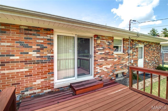 971 Cedar Dr, Wood River, IL 62095 - view of wooden terrace