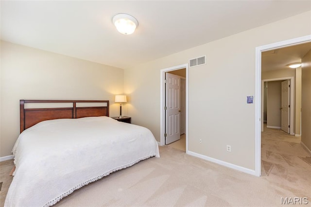 602 Whispering Willows Ct, Ballwin, MO 63021 - bedroom with light carpet and baseboards
