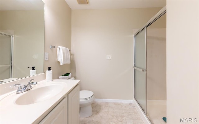 602 Whispering Willows Ct, Ballwin, MO 63021 - bathroom with vanity and an enclosed shower