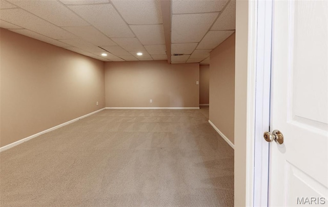 602 Whispering Willows Ct, Ballwin, MO 63021 - empty room with light colored carpet and recessed lighting