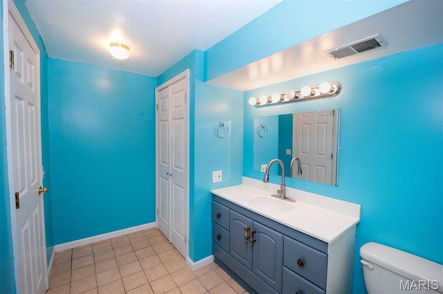 7040 Oak Shadow Ln, High Ridge, MO 63049 - bathroom with vanity and tile patterned flooring