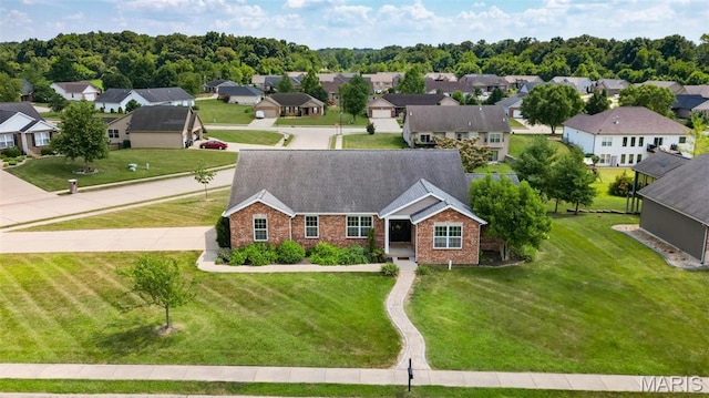 126 Maxwell Dr, Columbia, IL 62236 - aerial view of residential area