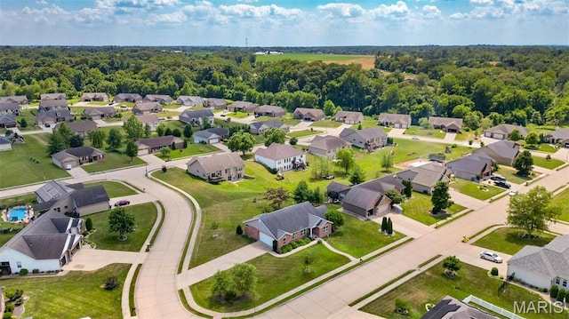 126 Maxwell Dr, Columbia, IL 62236 - aerial view of residential area