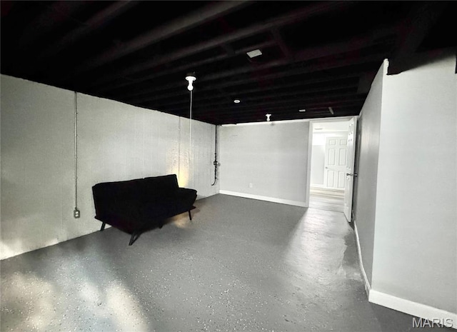 4404 Saint Leo Ln, Saint Ann, MO 63074 - below grade area with baseboards