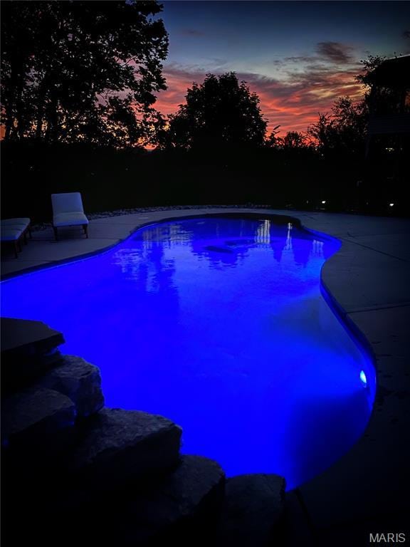 2803 Poolbrook Way, Washington, MO 63090 - outdoor pool featuring a patio