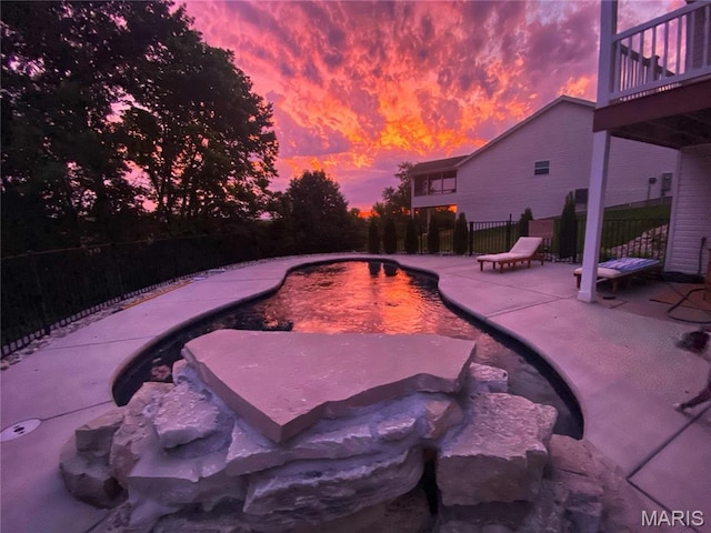 2803 Poolbrook Way, Washington, MO 63090 - view of pool with a patio and a pool with connected hot tub