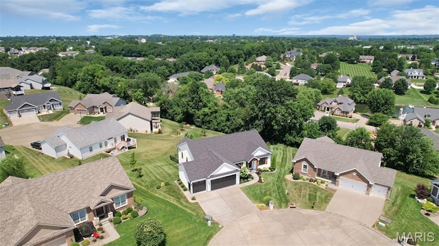 2803 Poolbrook Way, Washington, MO 63090 - aerial view of residential area
