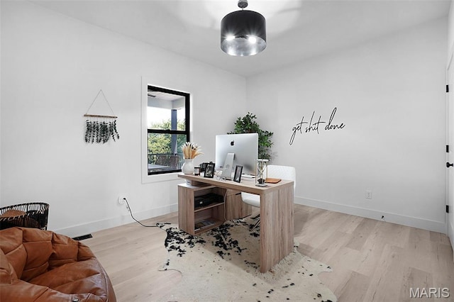 2803 Poolbrook Way, Washington, MO 63090 - office with light wood-style flooring