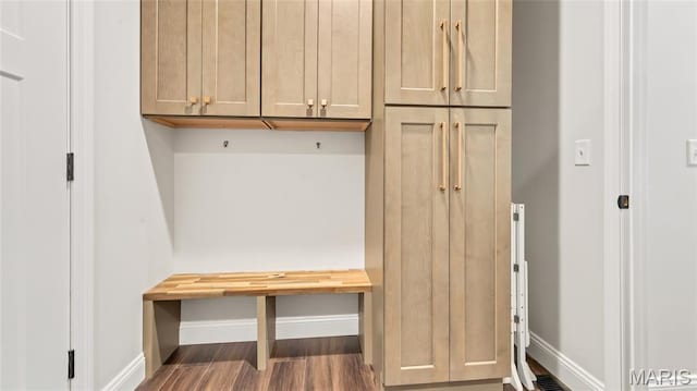 5065 Fox Bridge Rd, Wildwood, MO 63069 - mudroom featuring wood finished floors and baseboards