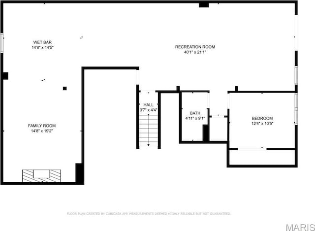5065 Fox Bridge Rd, Wildwood, MO 63069 - view of floor plan / room layout