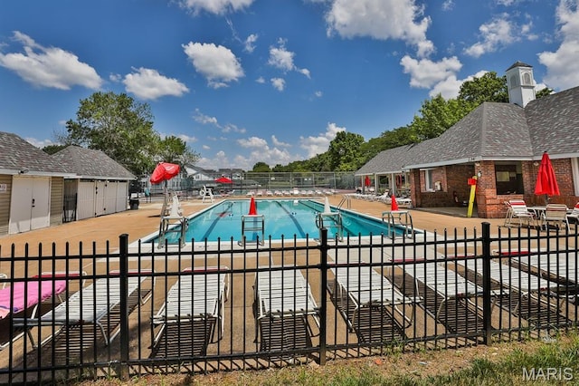 160 Jubilee Hill Dr Unit G, Grover, MO 63040 - community pool with a patio