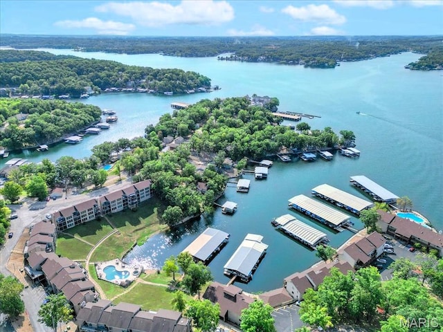 40 Robinwood Unit 2C, Lake Ozark, MO 65049 - drone / aerial view of a large body of water