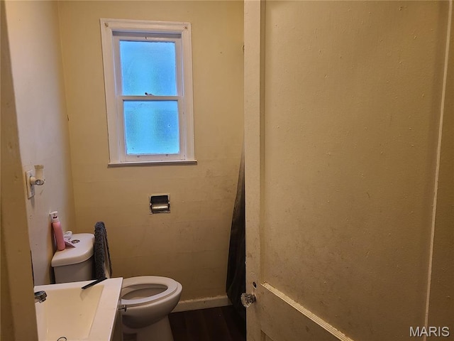419 Garrison Ave, Cahokia, IL 62206 - bathroom featuring wood finished floors and vanity