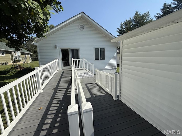 1220 W Edwards St, Vandalia, IL 62471 - view of deck