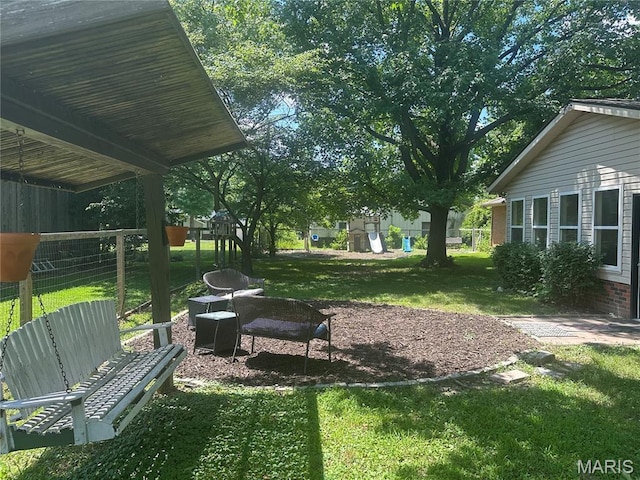 6378 High St, Moro, IL 62067 - view of yard