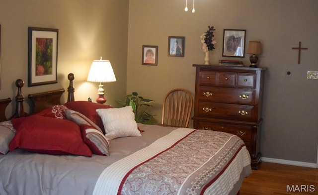 1741 Ivy Chase Ct, Fenton, MO 63026 - bedroom featuring wood finished floors and baseboards