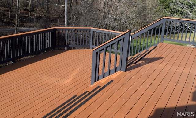 1741 Ivy Chase Ct, Fenton, MO 63026 - view of wooden terrace