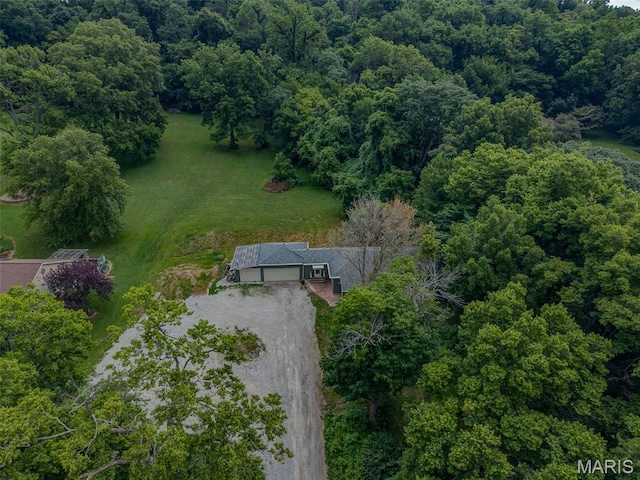 1752 N Bluff Rd, Collinsville, IL 62234 - view of subject property with a forest