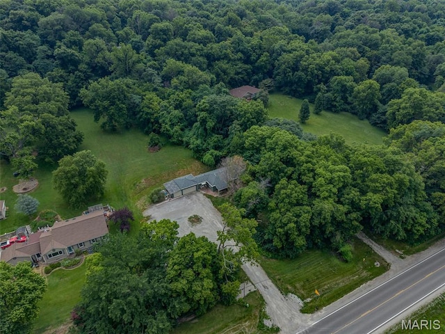 1752 N Bluff Rd, Collinsville, IL 62234 - aerial overview of property's location