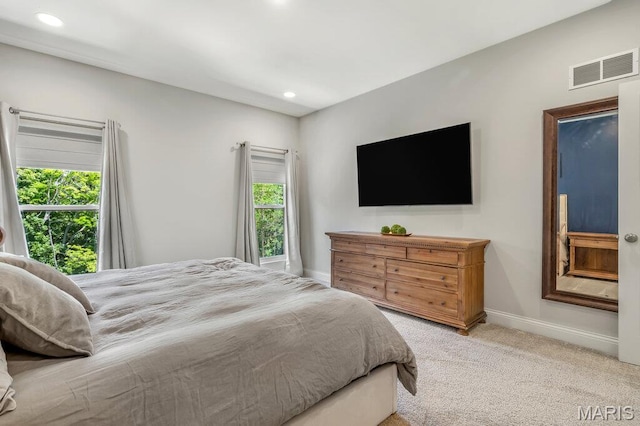845 Kingston Hills Ct, Fenton, MO 63026 - carpeted bedroom with multiple windows and recessed lighting