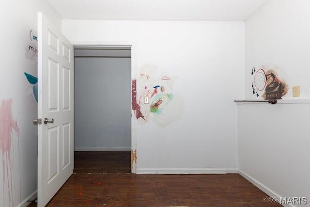 916 Kansas St, Mountain View, MO 65548 - corridor with wood finished floors and baseboards