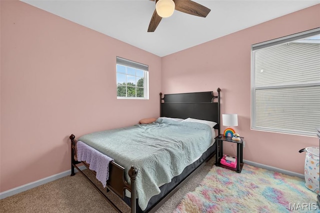 907 Wilderness Way Dr, Eureka, MO 63025 - carpeted bedroom with baseboards and ceiling fan