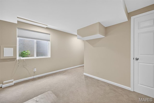 907 Wilderness Way Dr, Eureka, MO 63025 - basement featuring carpet floors and baseboards