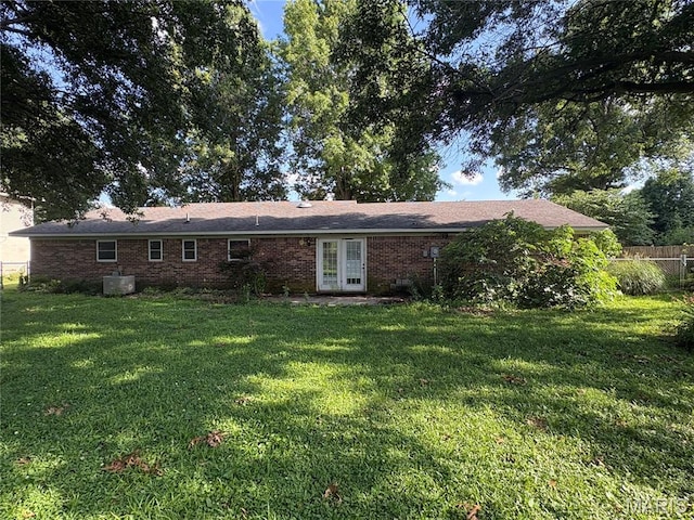 305 Manor, Steele, MO 63877 - back of house featuring brick siding