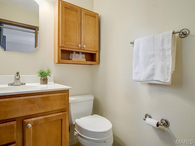 1471 Ladd Ave, Edwardsville, IL 62025 - half bath featuring toilet and vanity