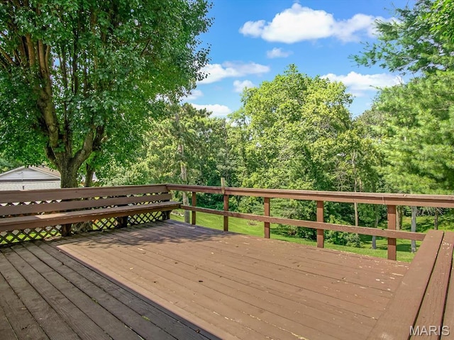 1471 Ladd Ave, Edwardsville, IL 62025 - view of deck