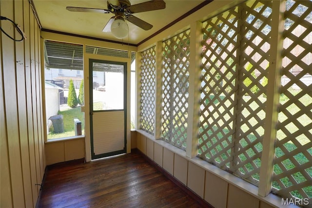 130 E 2nd St, Hermann, MO 65041 - unfurnished sunroom featuring healthy amount of natural light