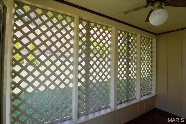 130 E 2nd St, Hermann, MO 65041 - view of unfurnished sunroom