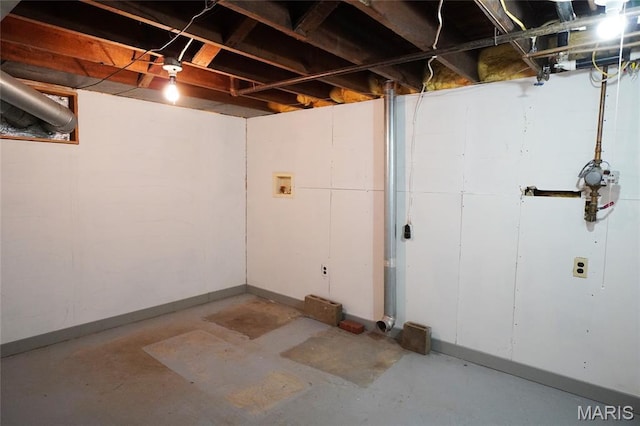 130 E 2nd St, Hermann, MO 65041 - view of unfinished below grade area