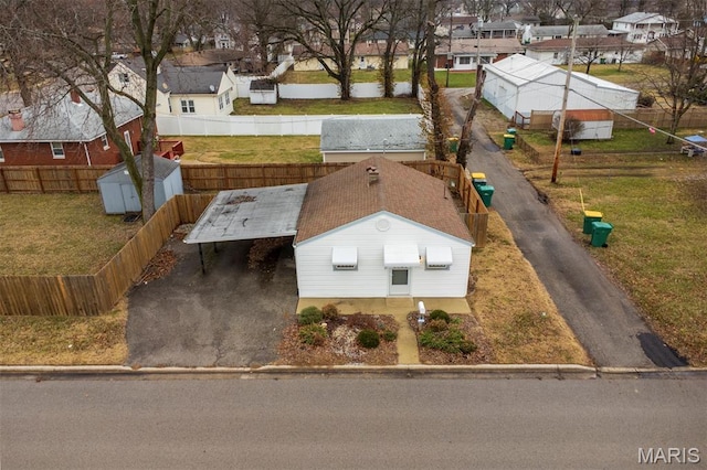 601 E Jefferson St, Ofallon, IL 62269 - aerial view of residential area