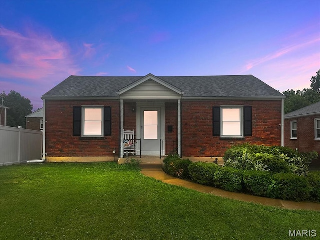 2806 Mohattan Ln, Saint Louis, MO 63125 - ranch-style house with brick siding and roof with shingles